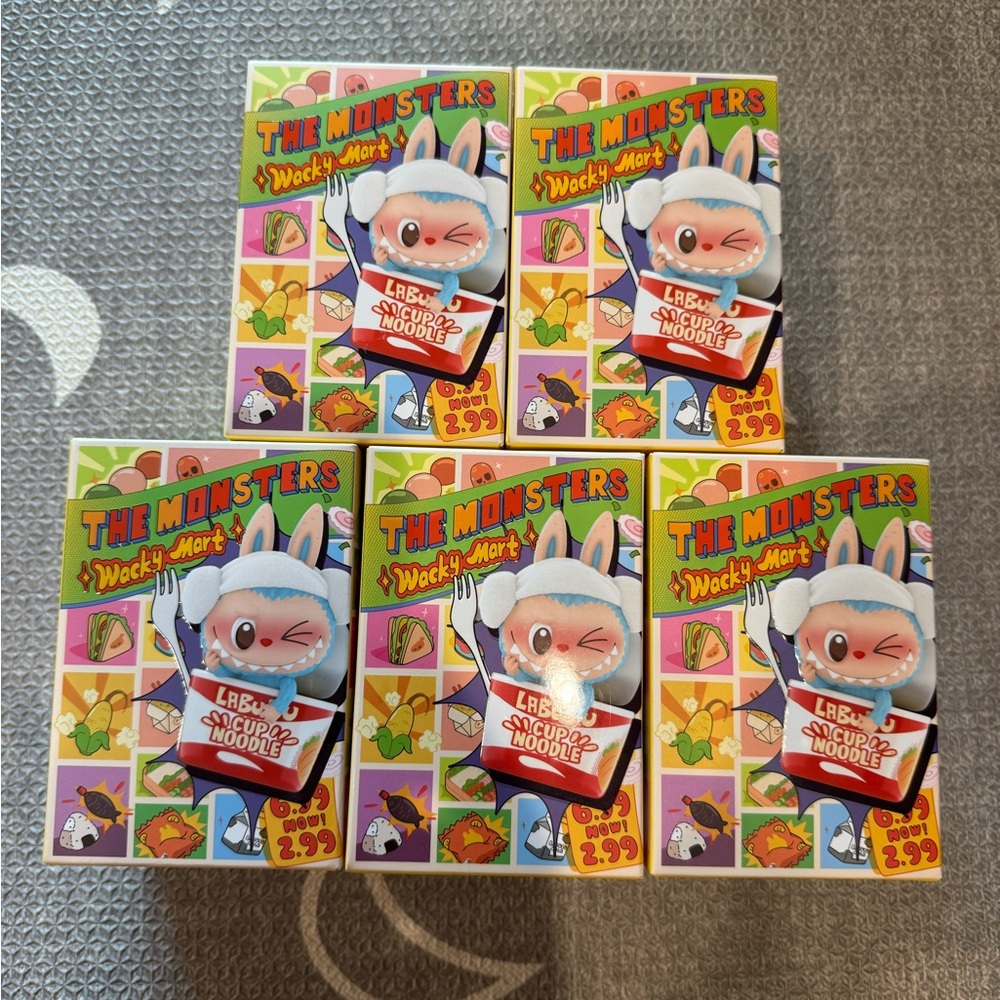 100% authentic The Monsters Wacky Mart figurines ONE blind box